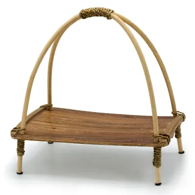 Soporte para Té de Hoja de Coco - Natural