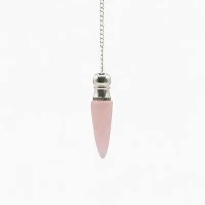Descubrimiento de Cavidad Secreta del Péndulo de la Verdad - Cuarzo Rosa - Plateado