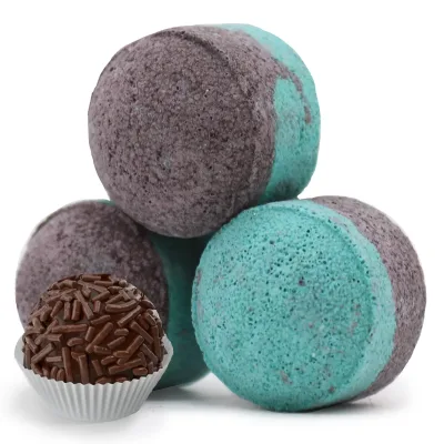 Caja de 1,3 kg de Dubai Mini Bombitas - Trufa Esmeralda
