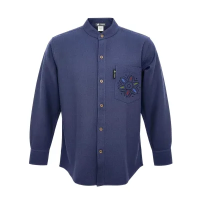 Nomad Sari Kathmandu Camisa - Índigo - Mediano