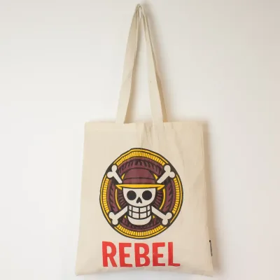 Nomad Sari Icónico Básico Bolso Tote - REBEL - Natural 4oz