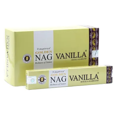 15 g de incienso de vainilla dorada