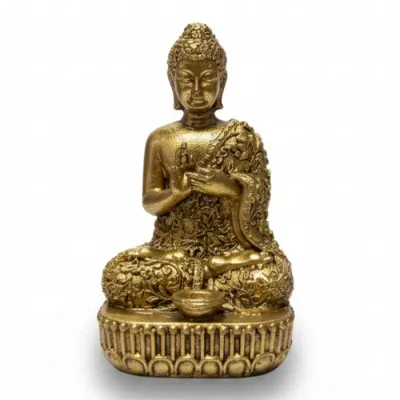 Dioses en miniatura de latón - Buda (110 g) - 76 mm
