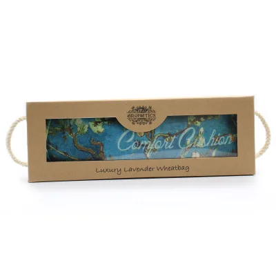 Bolsa de trigo en caja de regalo - flor