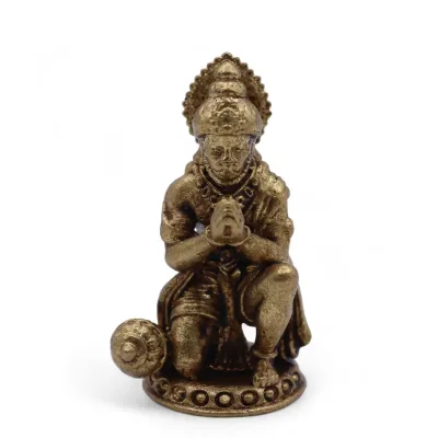 Dioses en miniatura de latón - Hanuman (30 g) - 36mm