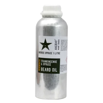 Aceite para Barba de 1 Litro - Abeto Nórdico - ¡Regenera!