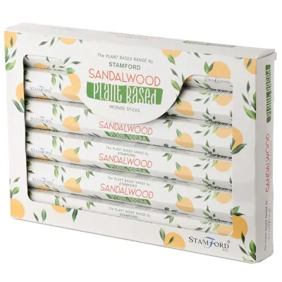 Varitas de Incienso a Base de Plantas - Sándalo
