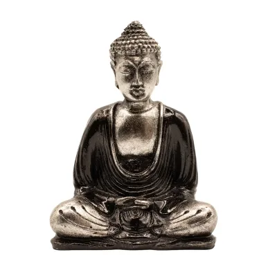 Buddha Gris y Negro - Med