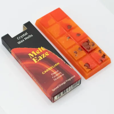 MeltEaze Wax Melts 50g - Fuego de Cornalina - Naranja especiada