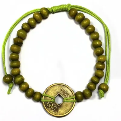 Pulseras Feng Shui - Azul Verde