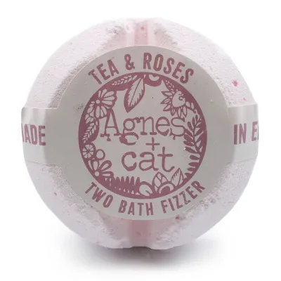 Bomba de baño Agnes + Cat - Té y Rosas