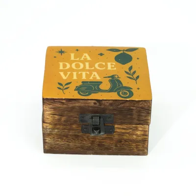 Pequeña caja esmaltada - La Dolce Vita