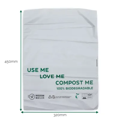 Sobres acolchados biodegradables al 100% (320x450mm)
