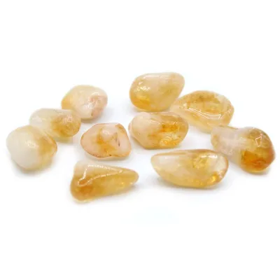 L Tumble Stones - Citrine - Brasil