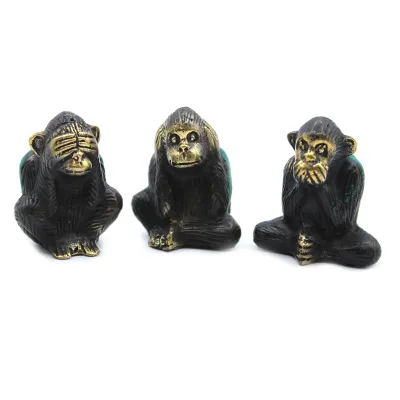 Juego de 3 - See No Evil, etc. - Monos
