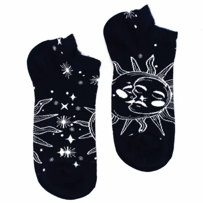 M/L Hop Hare Bamboo Socks Low (41-46) - Sun and Moon