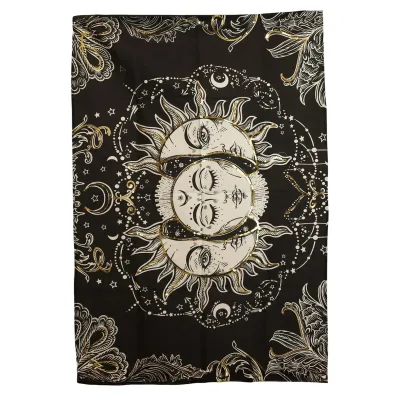 Arte de pared de algodón (70x110cm) - Diosa del Sol