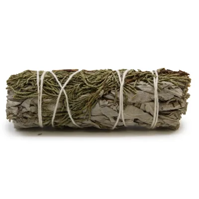 Atado de Hierba - Salvia Blanca y Enebro 10cm