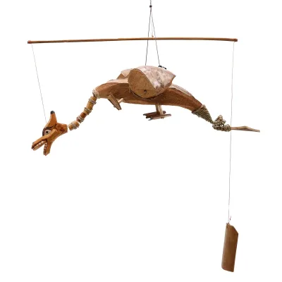 Dragón Volador Natural 37cm