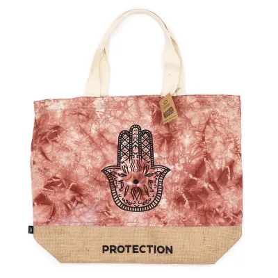 Bolsa All Natural - Terracota - Hamsa - Protección