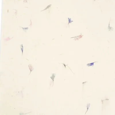 A4 - Papel Lokta para manualidades (paquete de 20 hojas) - azul aciano