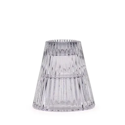 Portavelas reversible para cena / vela de té - Gris medianoche
