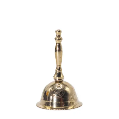 Pequeña campana de latón para altar - Penta Moon