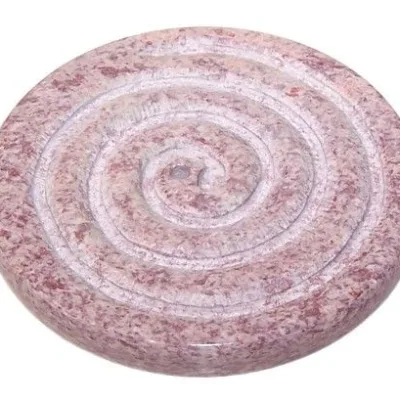 Plato para Incienso Espiral Esteatita 7cm
