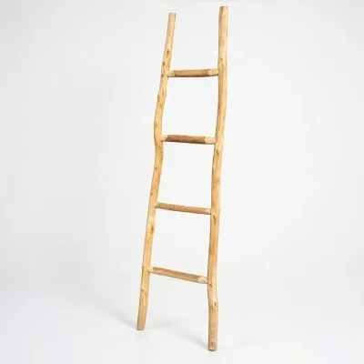Grande escalera de madera Kemu - 1.5m - natural - Estilo japonés