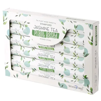 Varitas de Incienso a Base de Plantas - Té de Jazmín