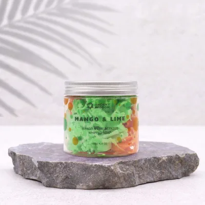 Jabón Crema Batida Mango y Lima 120g
