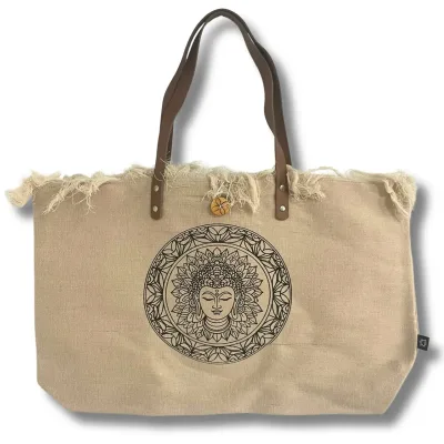 Bolso Natural Asa de Piel - Inspiración