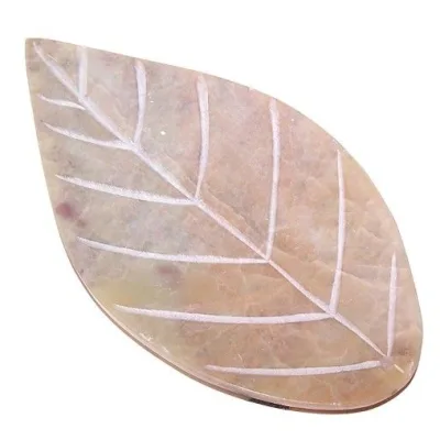 Porta-incienso Jaboncillo Hoja Grande 15cm