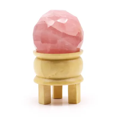 Bola Curativa de Piedras Preciosas y soporte - Amatista