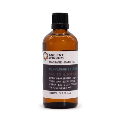 Aceite de Masaje 100ml - Menta Fresca