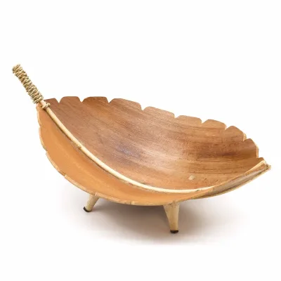 Soporte para Té de Hoja de Coco - Hoja