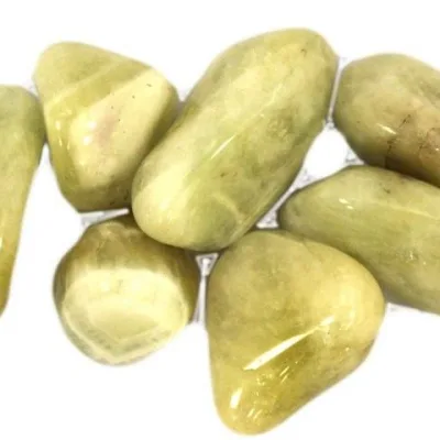 L Tumble Stones - Prasiolite (Grade A)