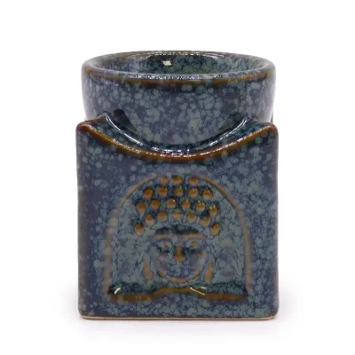 Quemador de Buda Cuadrado - Azul Polvo