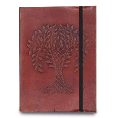 Cuaderno pequeño con elástico - Árbol de la vida