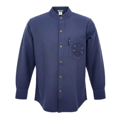 Nomad Sari Kathmandu camisa - índigo - grande