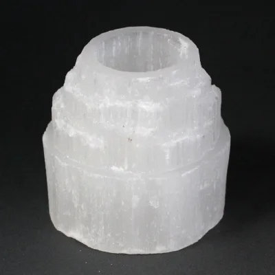 Candelabro Selenita alta montaña - 8 cm