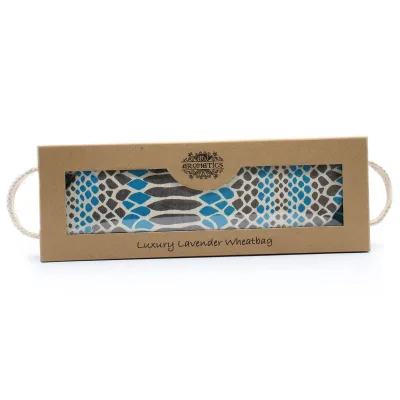 Bolsa de Trigo de Lavanda en Caja de Regalo - Víbora Azul