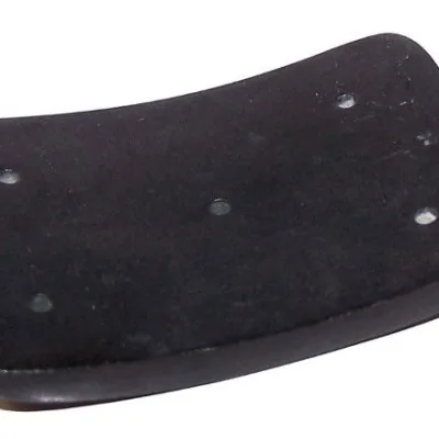 Mini Porta Incienso Mármol Negro 7cm