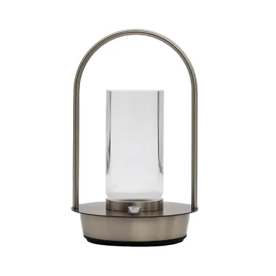 Lámpara táctil - Linterna de cristal - USB (C) - Recargable (2000 vatios)