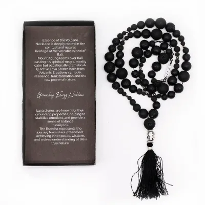 Collar Esencia del Volcán - Energía de Enraizamiento