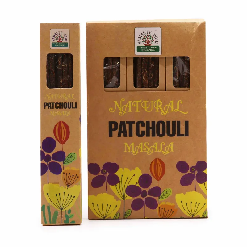 Incienso Botánico Natural Masala - Pachulí