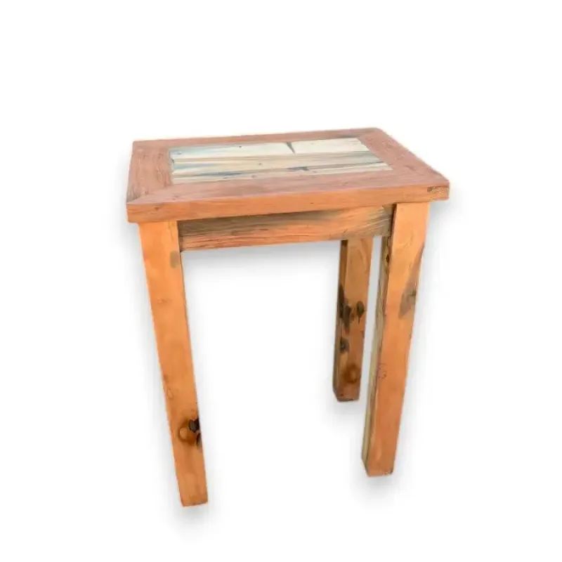 Mesa - Soporte de exhibición - Madera reciclada