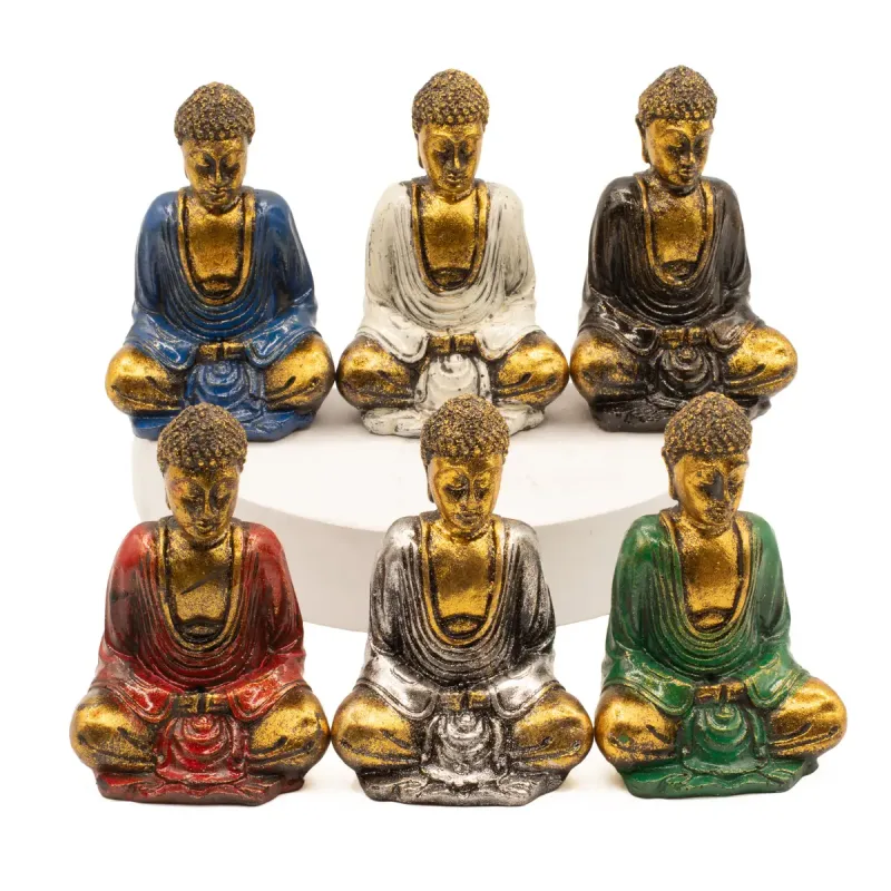 Mini Buda Dorado (Colores Surtidos)