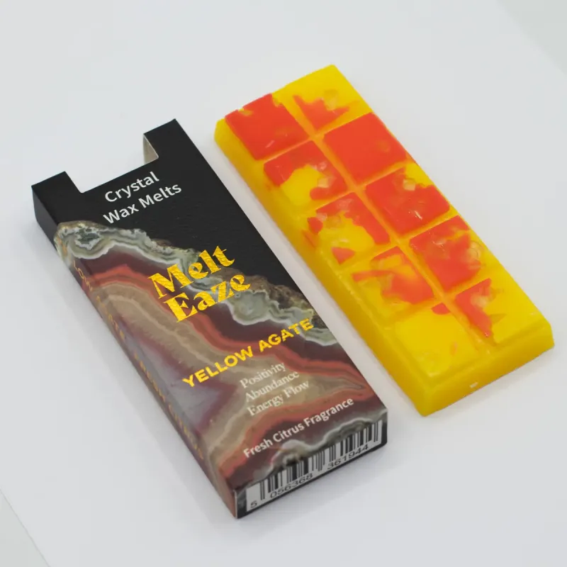 MeltEaze Tabletas de Cera 50 g - Brillo Dorado - Cítricos Frescos