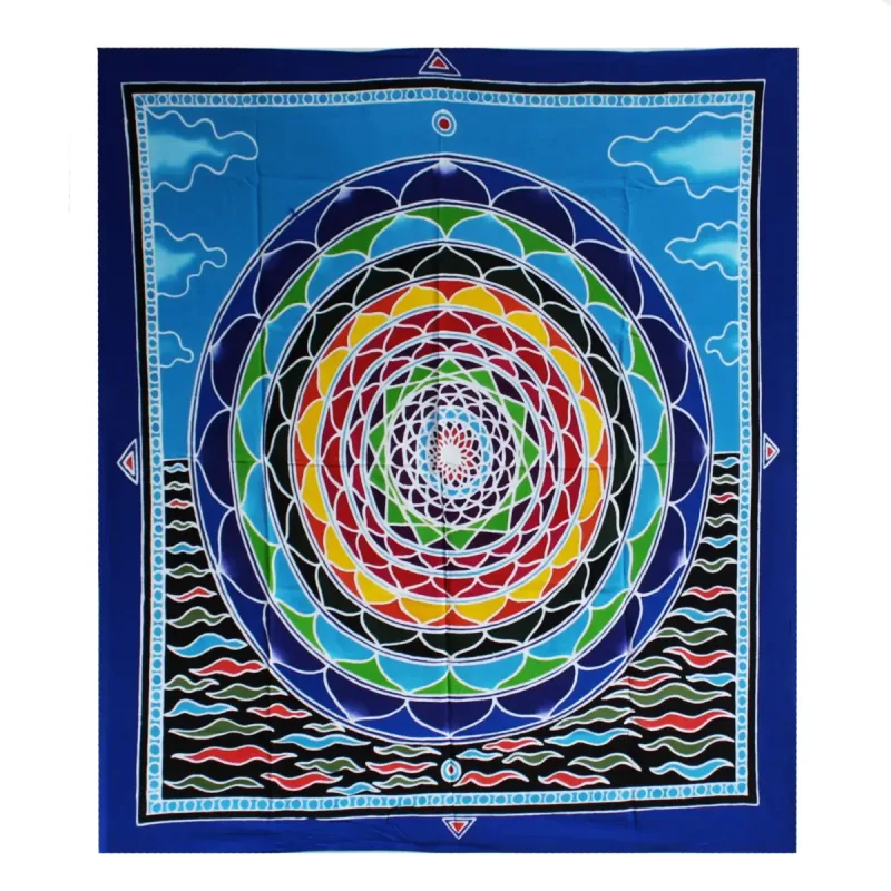 Mandala en las nubes 106cm x 93cm